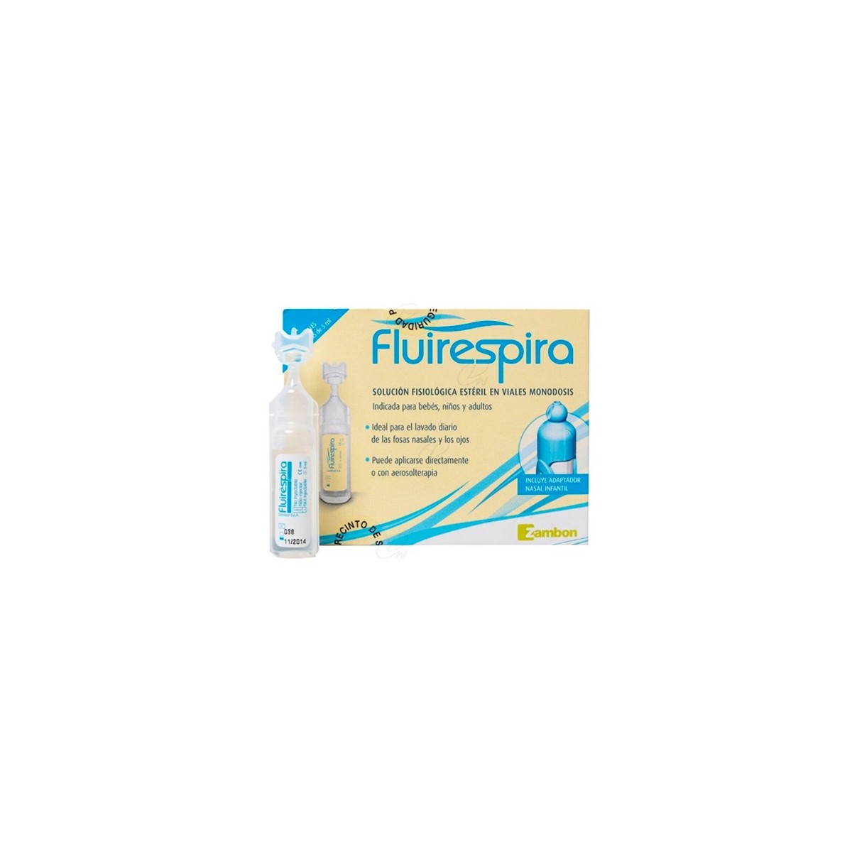 FLUIRESPIRA LIMPIEZA NASAL 30 MONODOSIS 5 ML