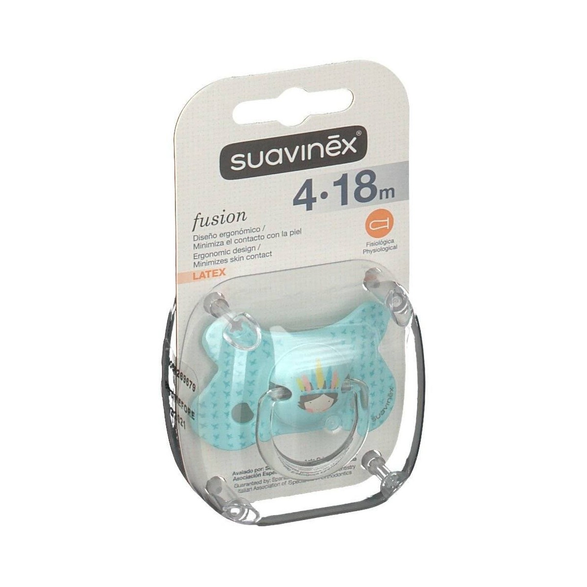 Suavinex Chupete 4m Fusion Latex