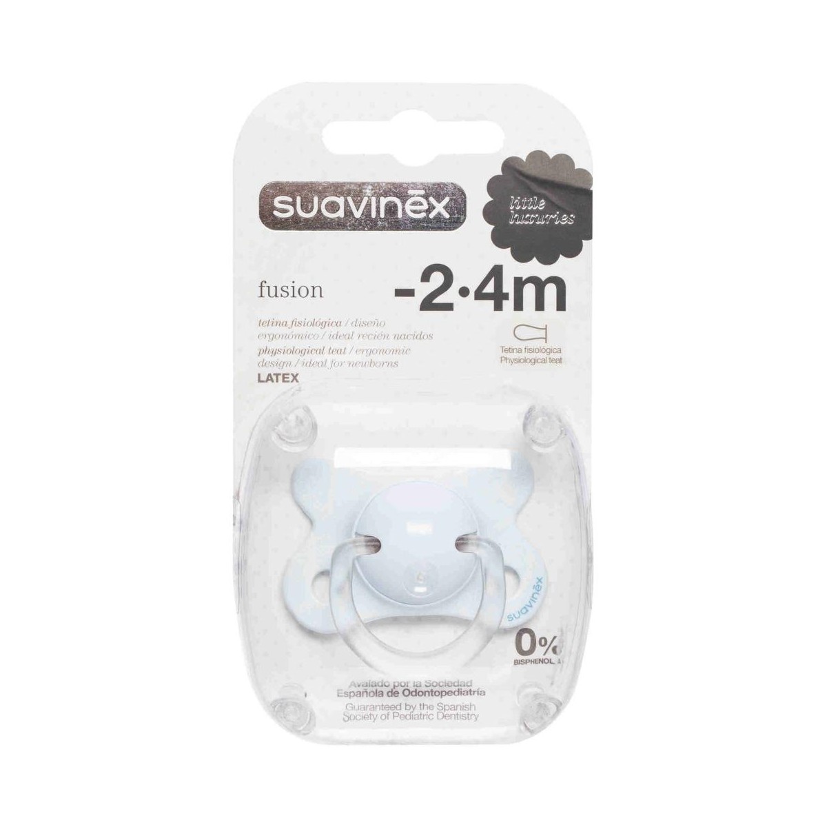 Suavinex Chupete Fusion Tetina Fisiológica Latex