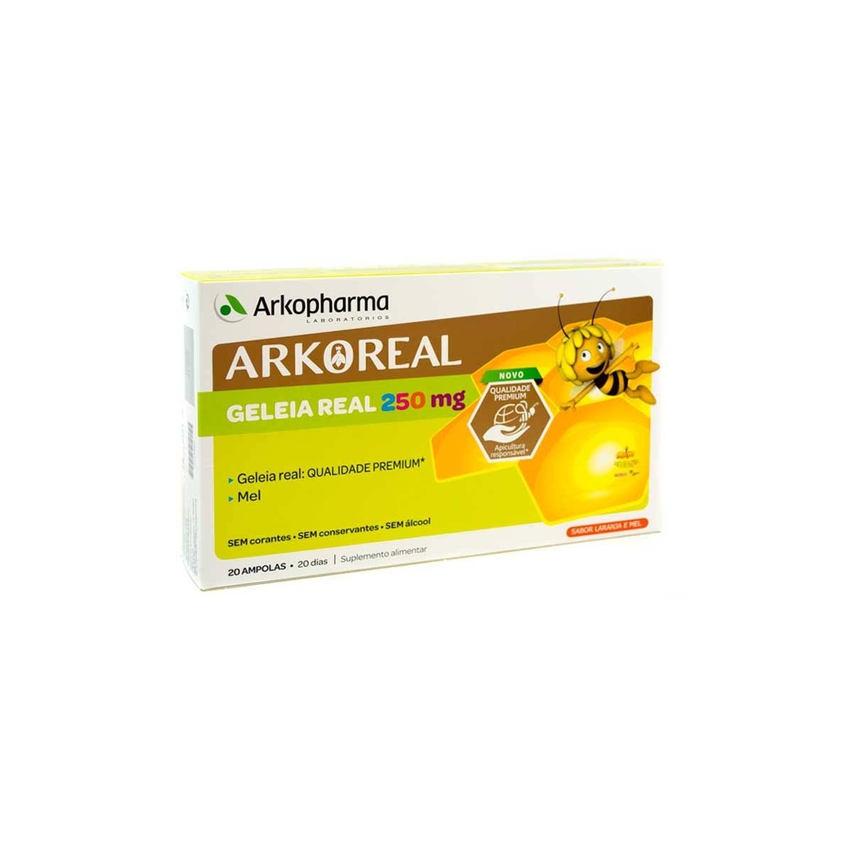 Arkoreal Jalea Real 250 mg 20 Ampollas