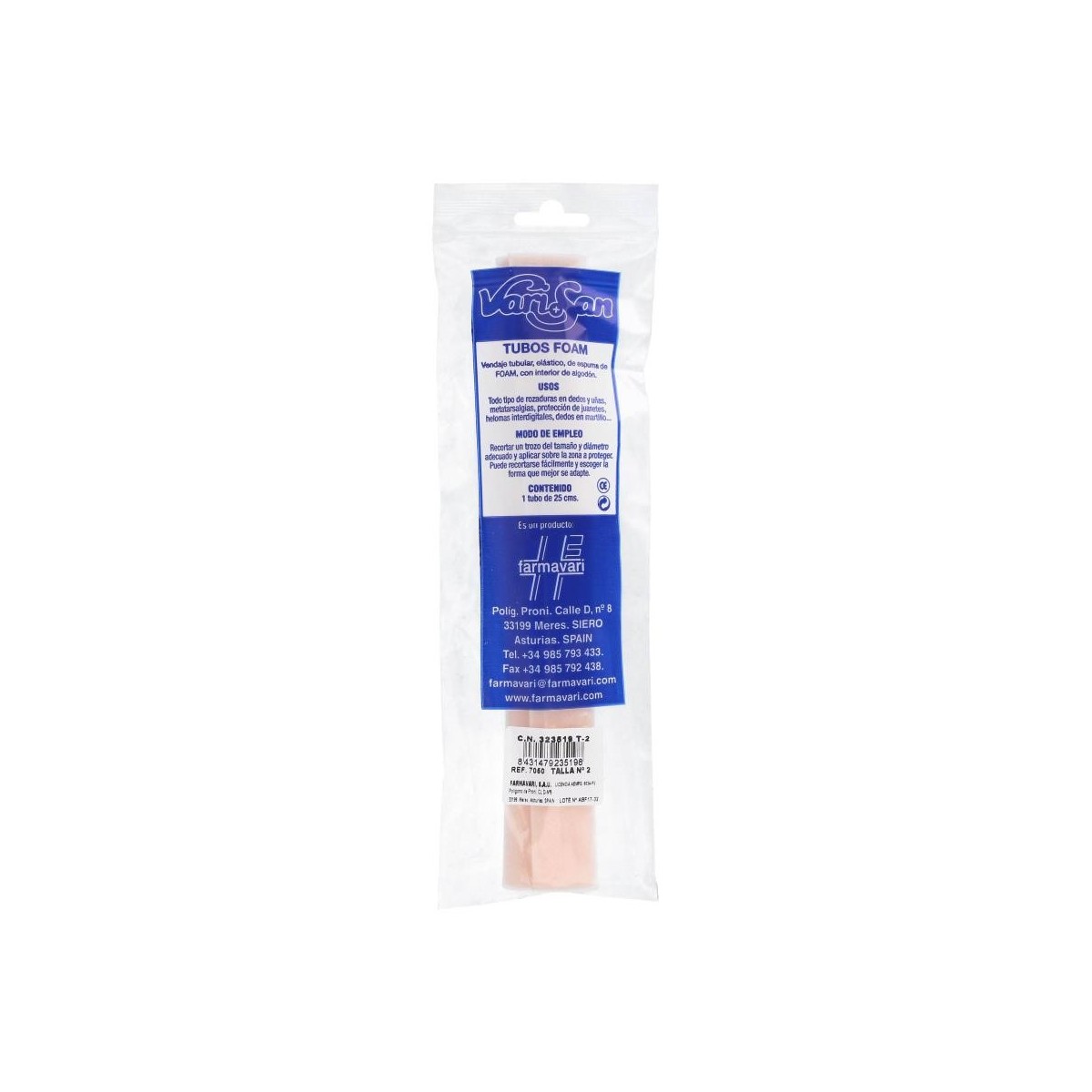 Varisan Hydrogel Tubo Foam 2