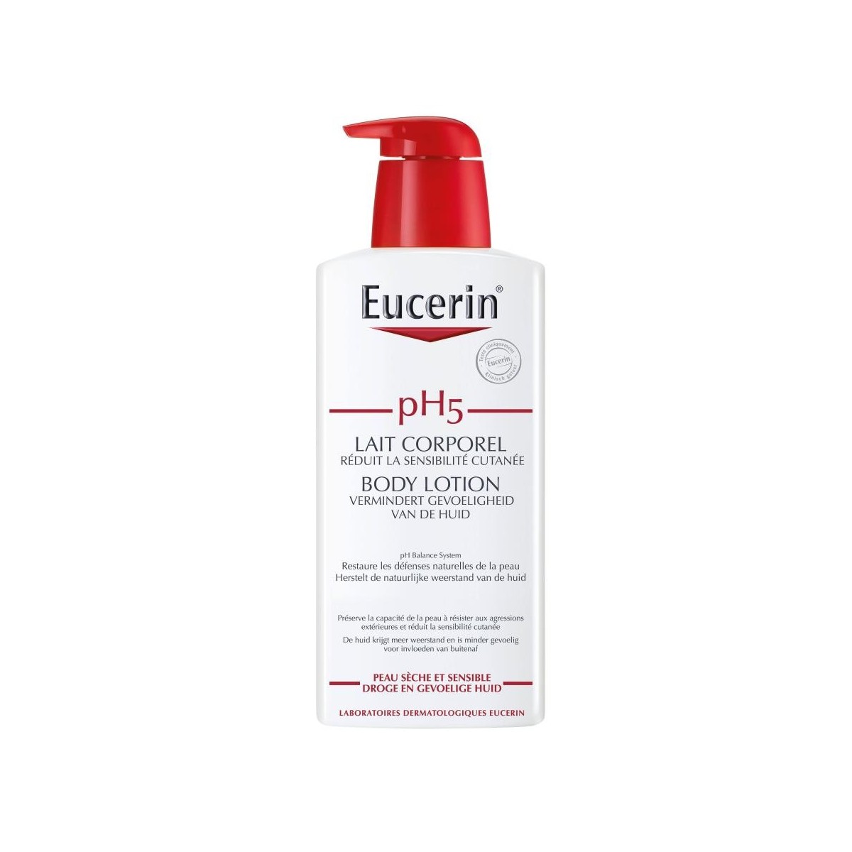 Eucerin  Loción pH5 400 ml