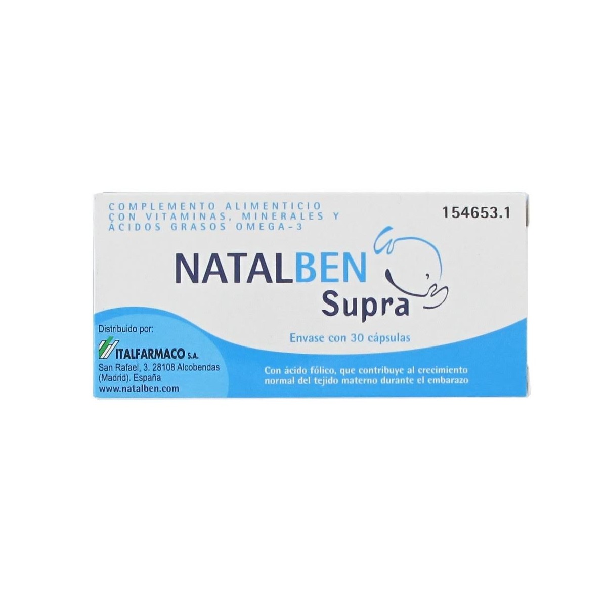 Natalben Supra 30 cápsulas