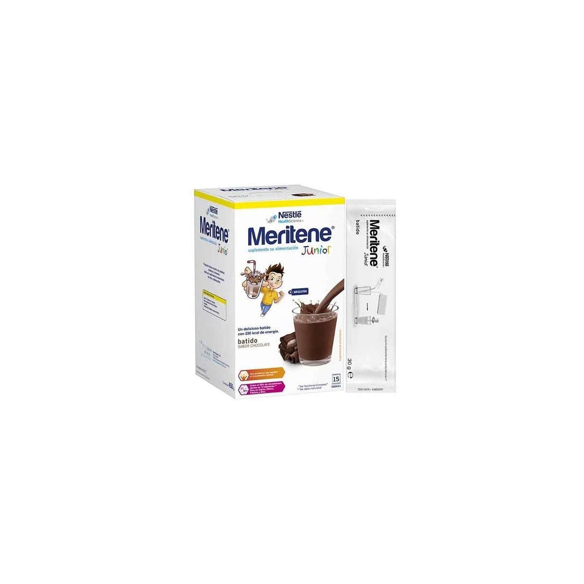 Meritene Junior Chocolate 15 sobres