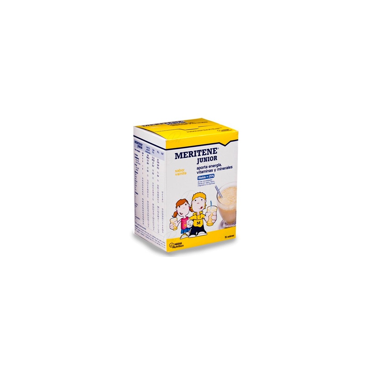 MERITENE JUNIOR 30 G 15 SOBRES VAINILLA