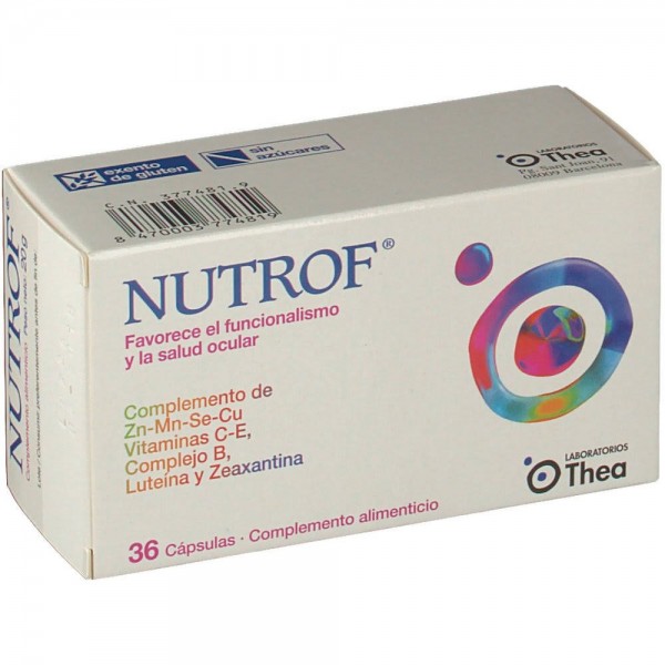 Nutrof 36 cápsulas