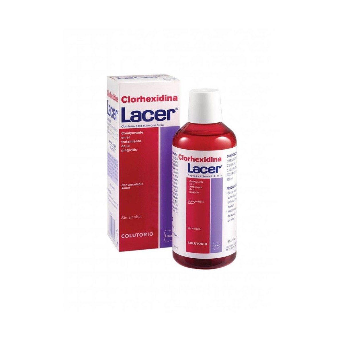 Lacer  Colutorio Clorhexidina 500 ml