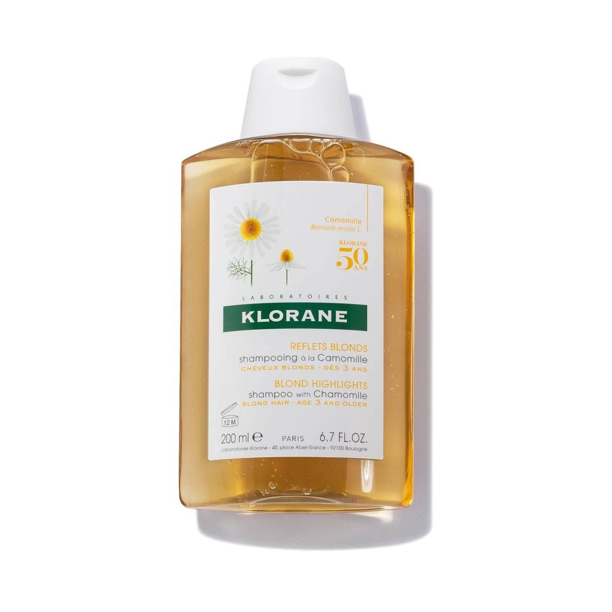 Klorane Champú Camomila 200 ml