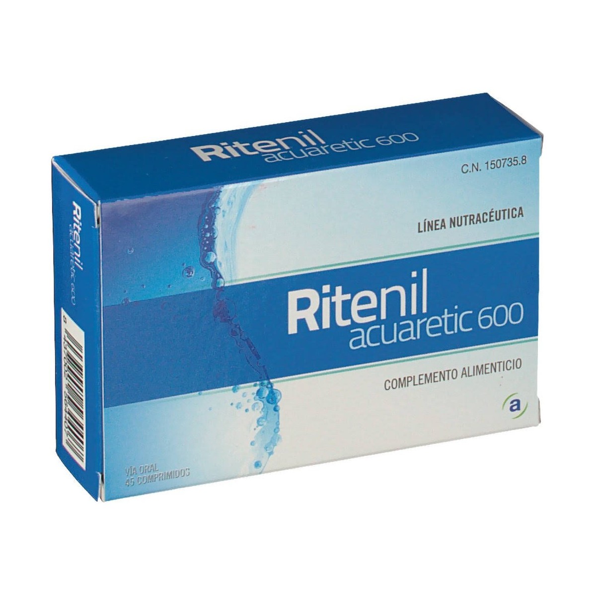 Ritenil Acuaretic 600 45 Comprimidos
