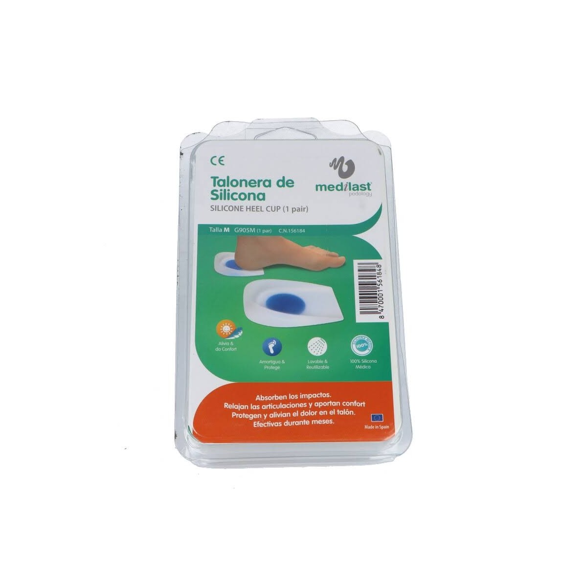 Medilast Talonera de Silicona TM