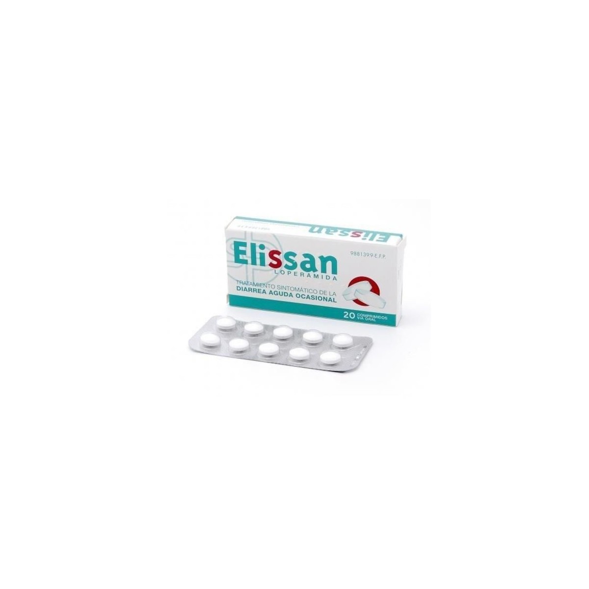 Elissan 2 mg 20 comprimidos