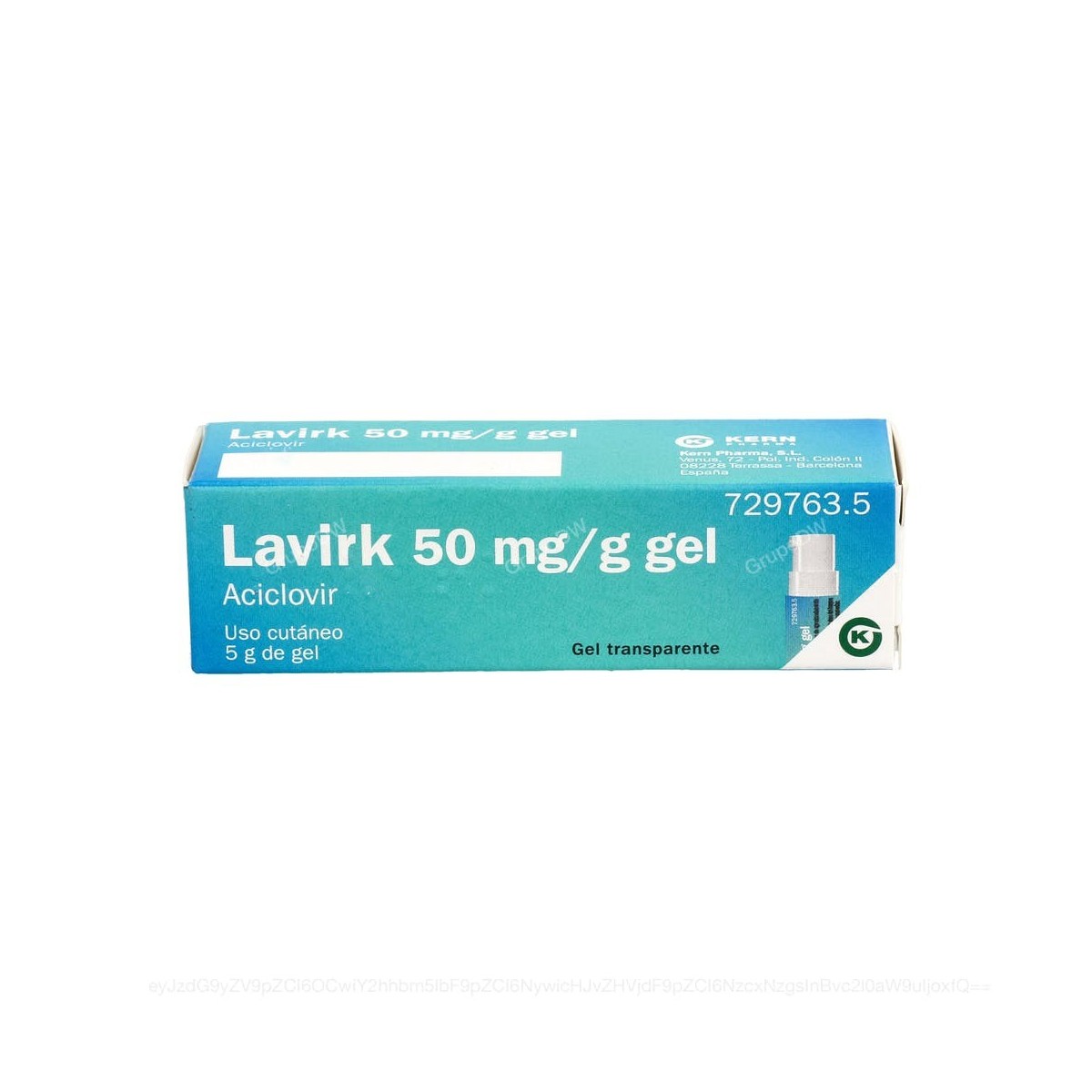 LAVIRK 50 mg/g GEL