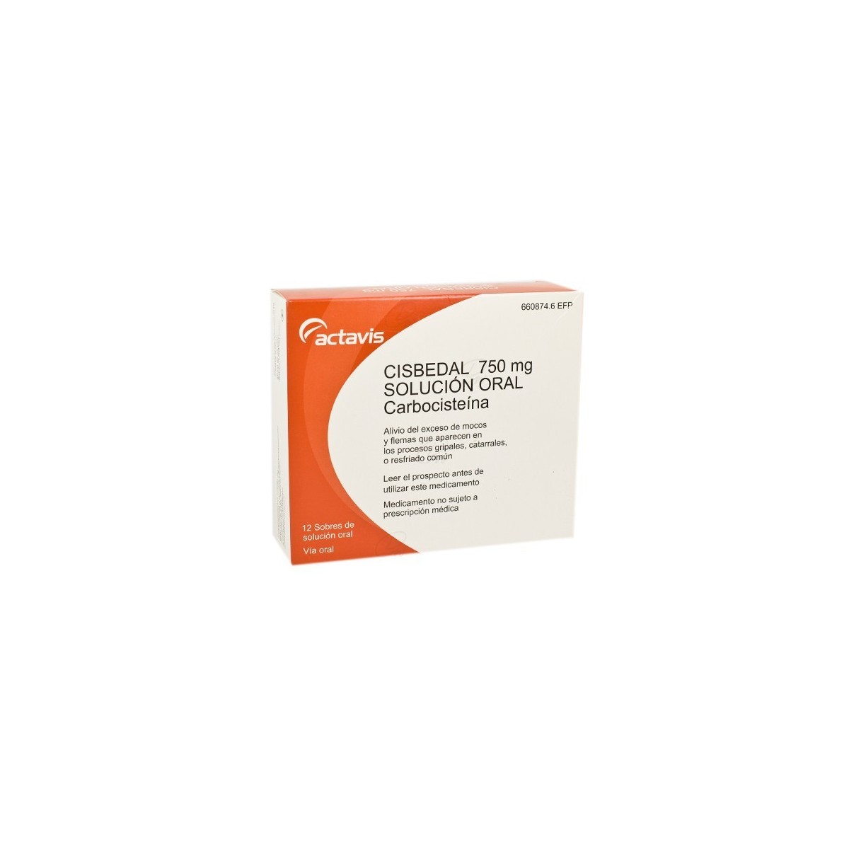 INTERMUCOL 750 mg SOLUCION ORAL, 12 sobres