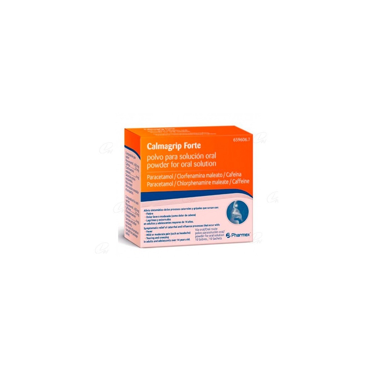 CALMAGRIP FORTE SOBRES POLVO SOLUCION ORAL, 10...