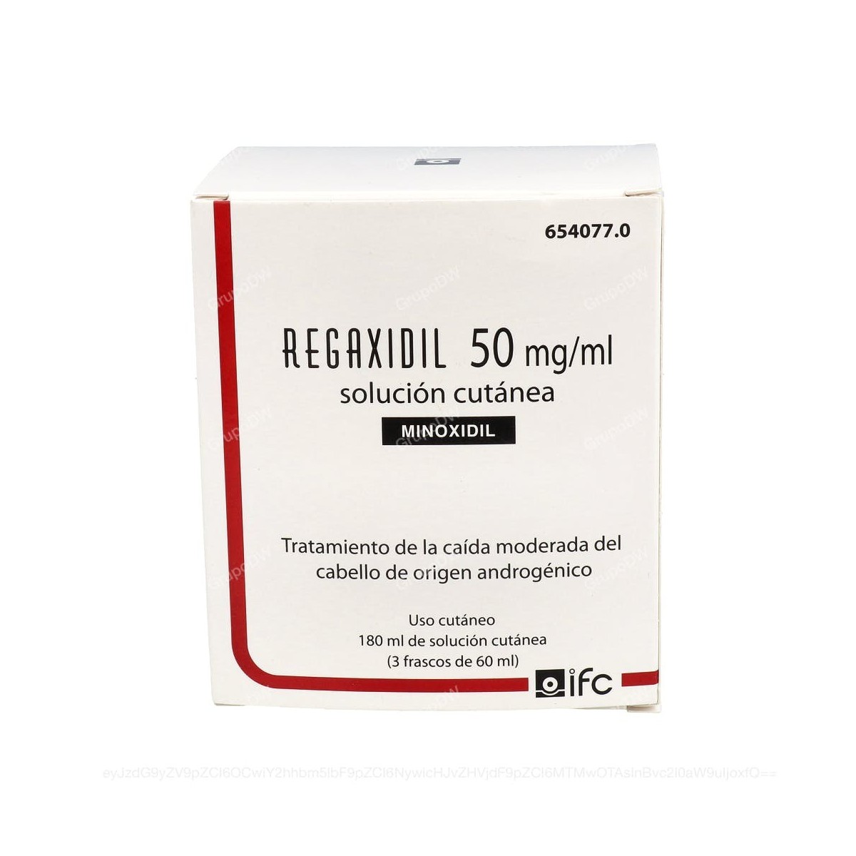REGAXIDIL 50 mg/ml SOLUCION CUTANEA, 3 frascos...