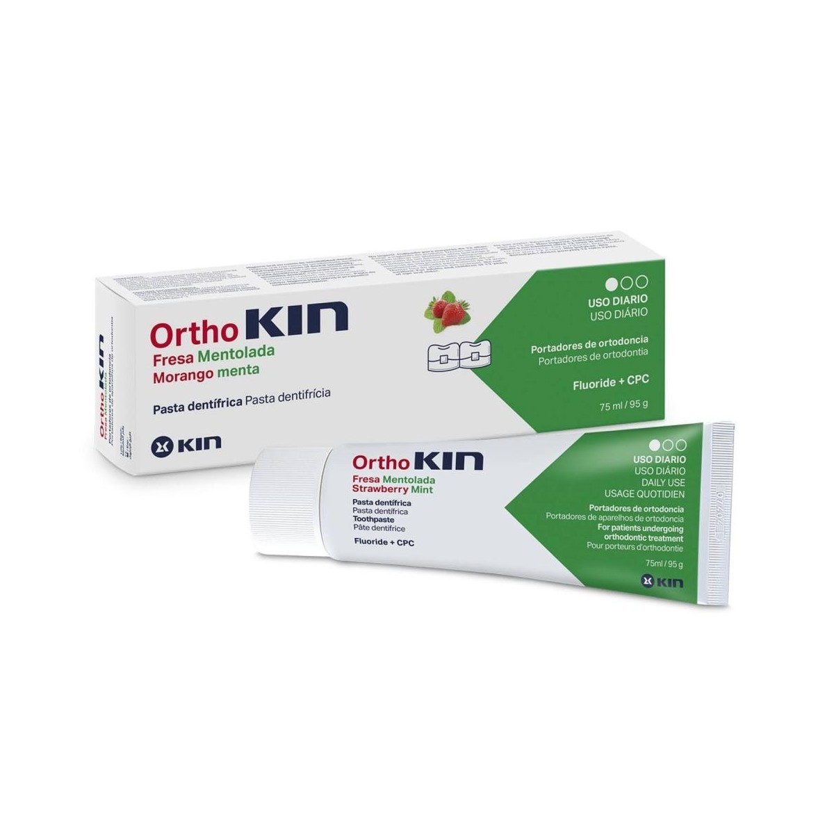Ortho Kin Fresa Mentolada Pasta 75 ml
