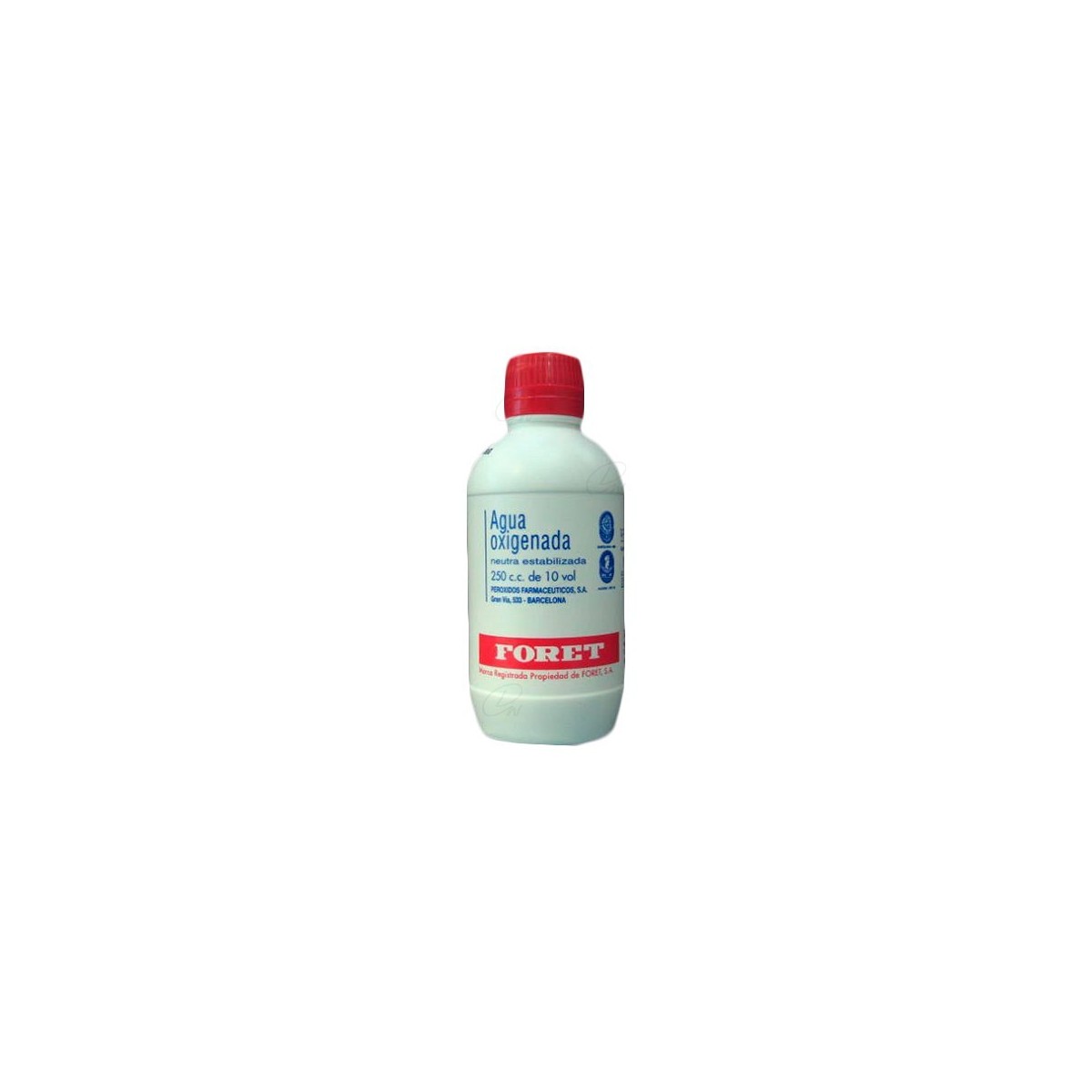 AGUA OXIGENADA FORET 3 % solucion cutanea y...