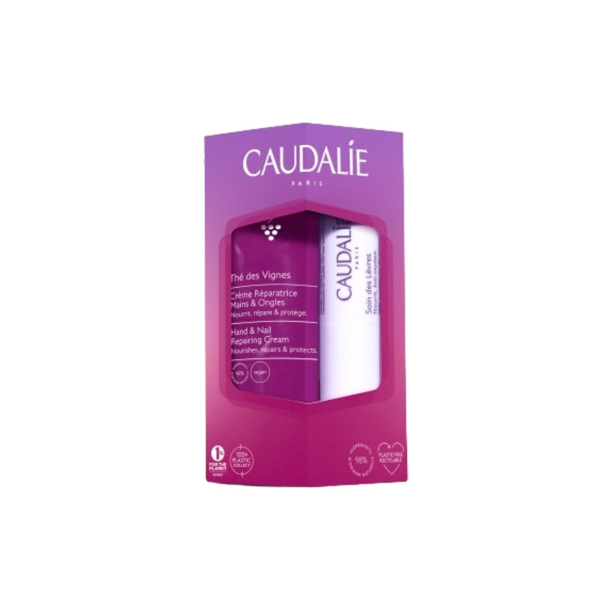 CAUDALIE DUO LIPS HAND THE DES VIGNES