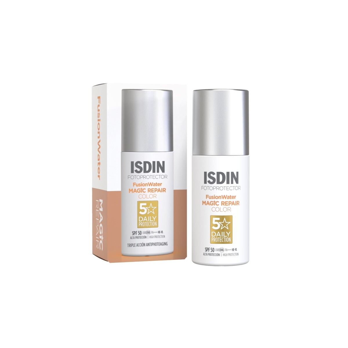 ISDIN Fusion Water MAGIC Repair Color SPF 50 50ml