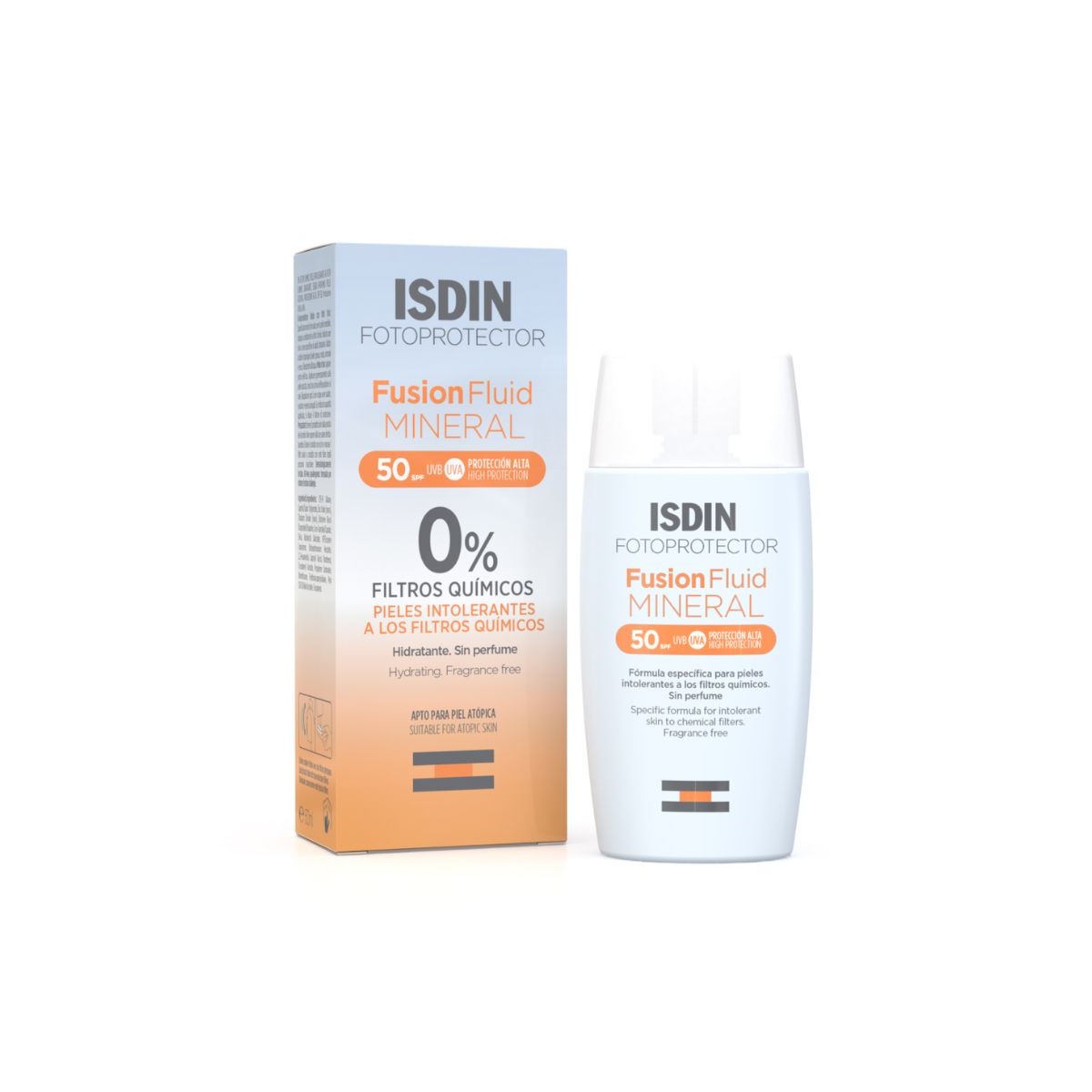 ISDIN Fotoprotector Fusion Fluid MINERAL SPF 50...