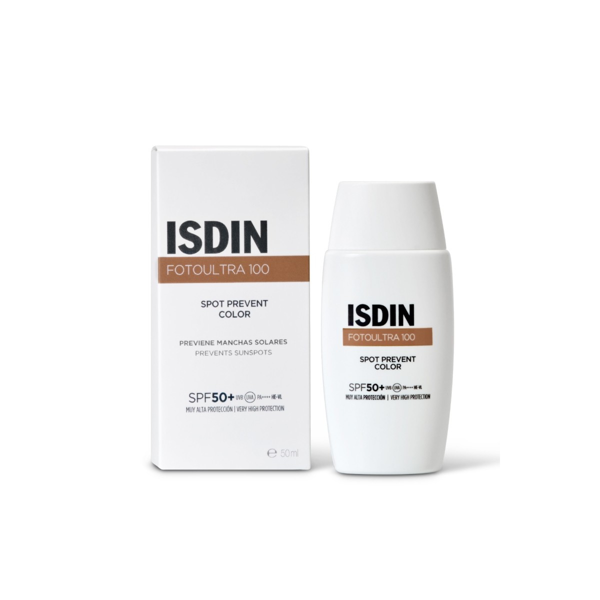 ISDIN Fotoultra 100 Spot Prevent Color SPF 50+...