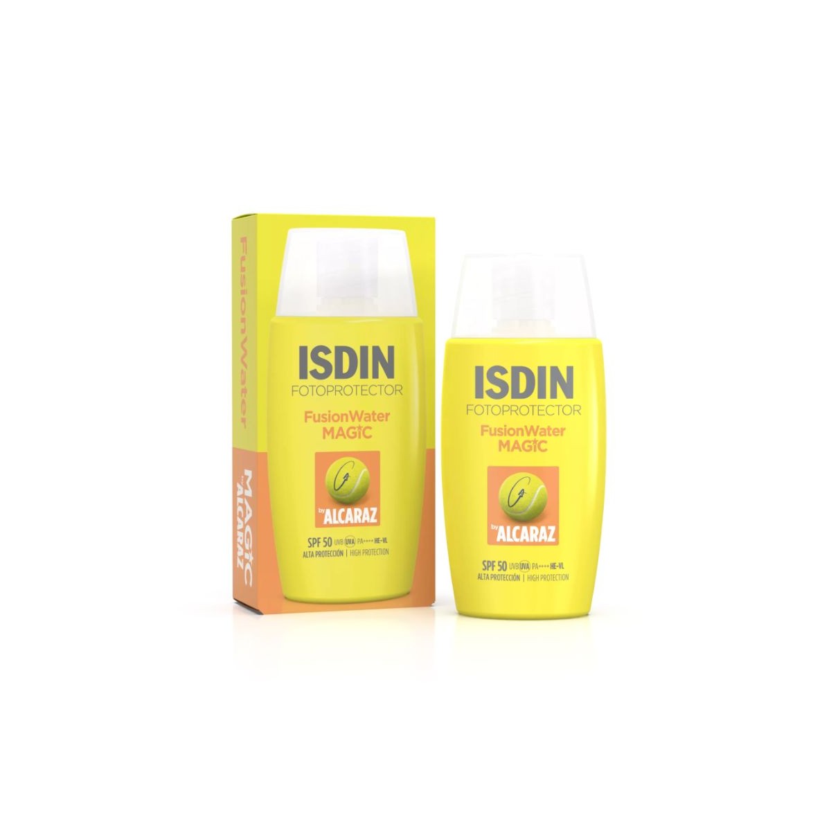 ISDIN Fusion Water MAGIC by Alcaraz SPF 50