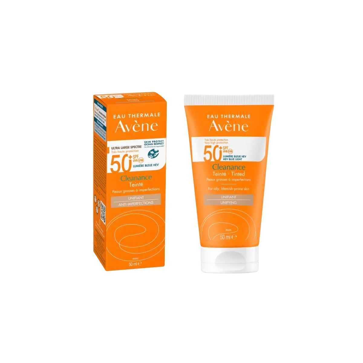 AVENE  Cleanance solar con color SPF 50+ 50ml