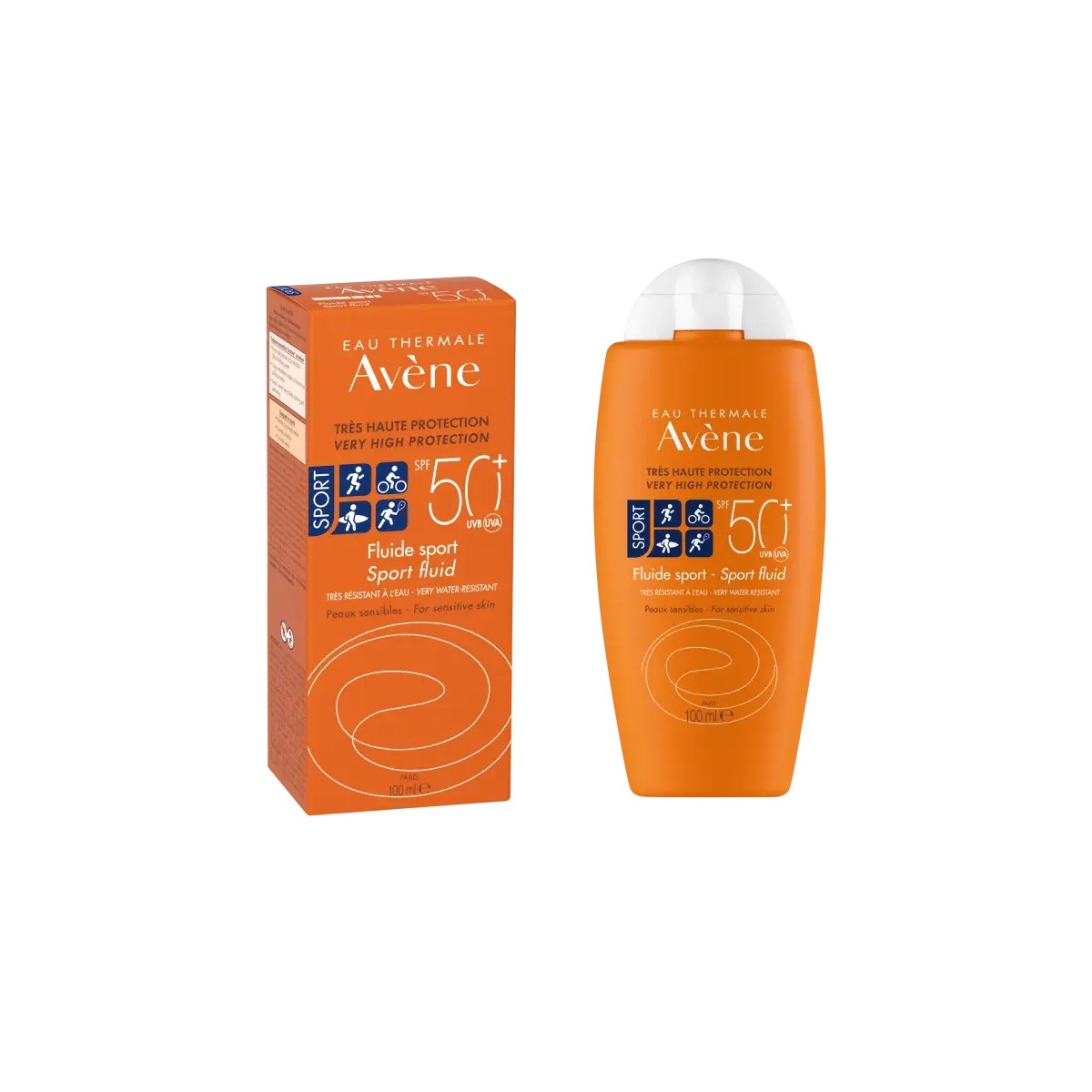 AVENE Fluido Sport SPF 50+ 100ml