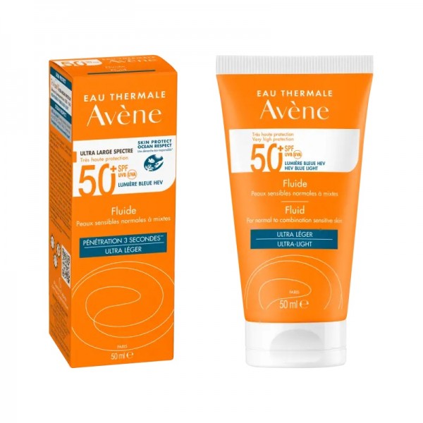 AVENE  Fluido Solar Facial SPF50+ 50ml
