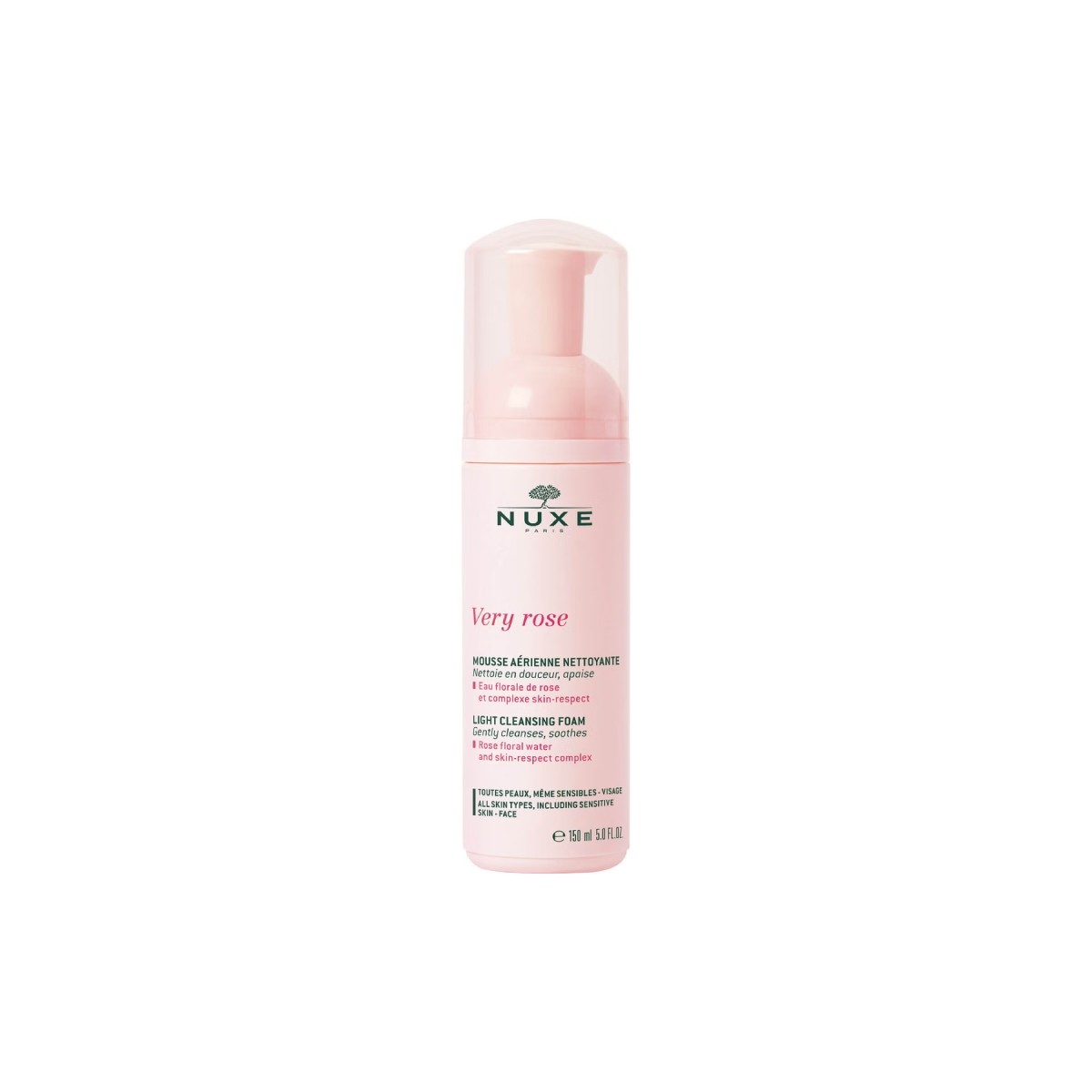 NUXE Very Rose Espuma Suave Limpiadora 150 ml