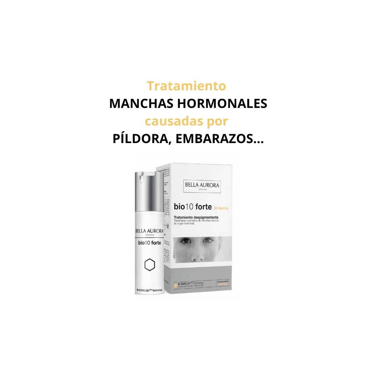 Pack Tratamiento DESPIGMENTANTE bio10 forte...