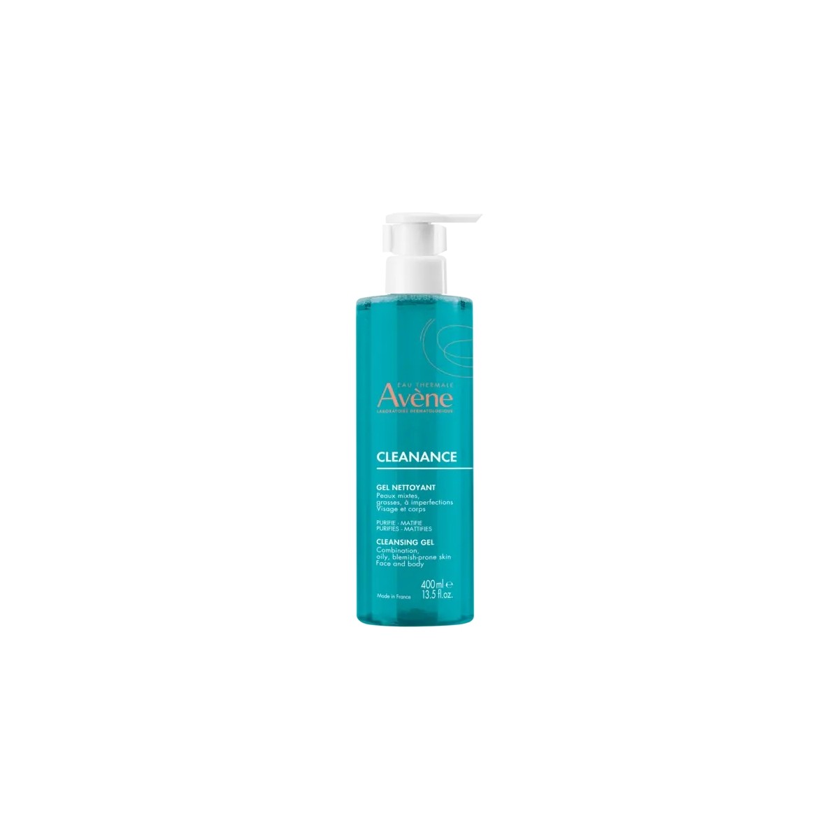 AVÉNE Cleanance Gel limpiador 400ml