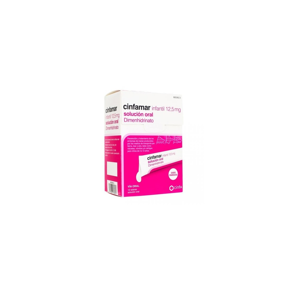 CINFAMAR INFANTIL 12,5 mg SOLUCION ORAL, 12...