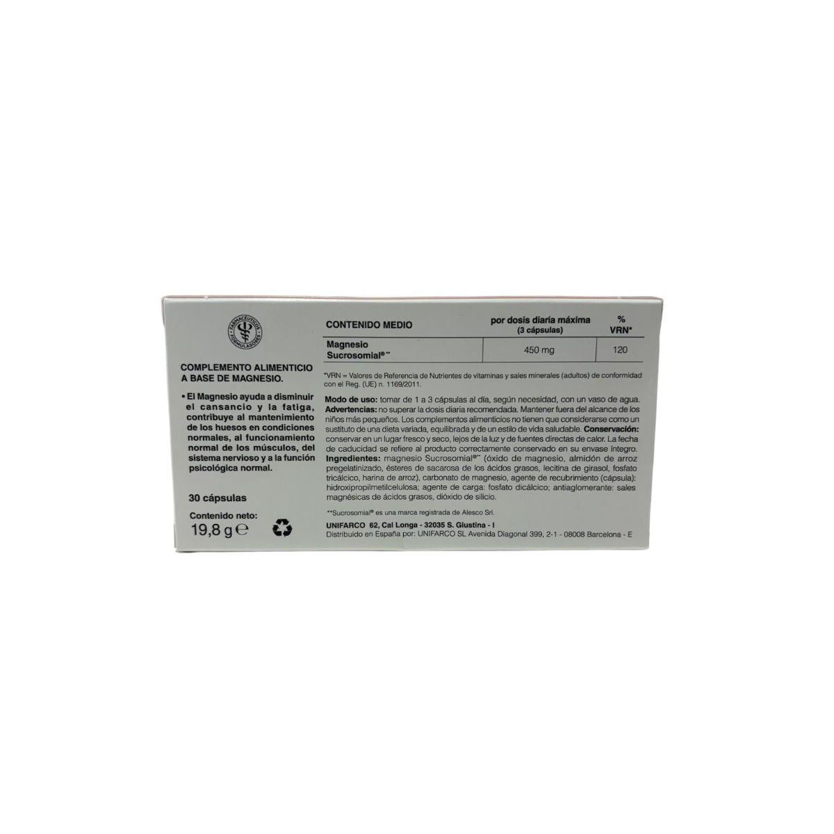 Farmacia Conde Magnesium Cap 30 cápsulas
