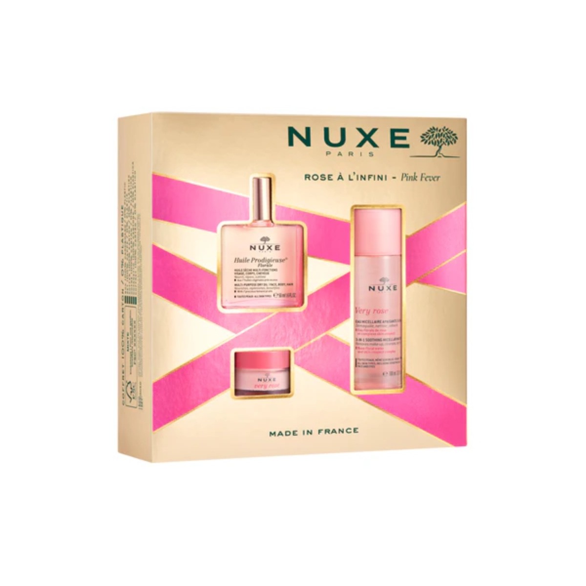NUXE Cofre tratamiento facial rosa