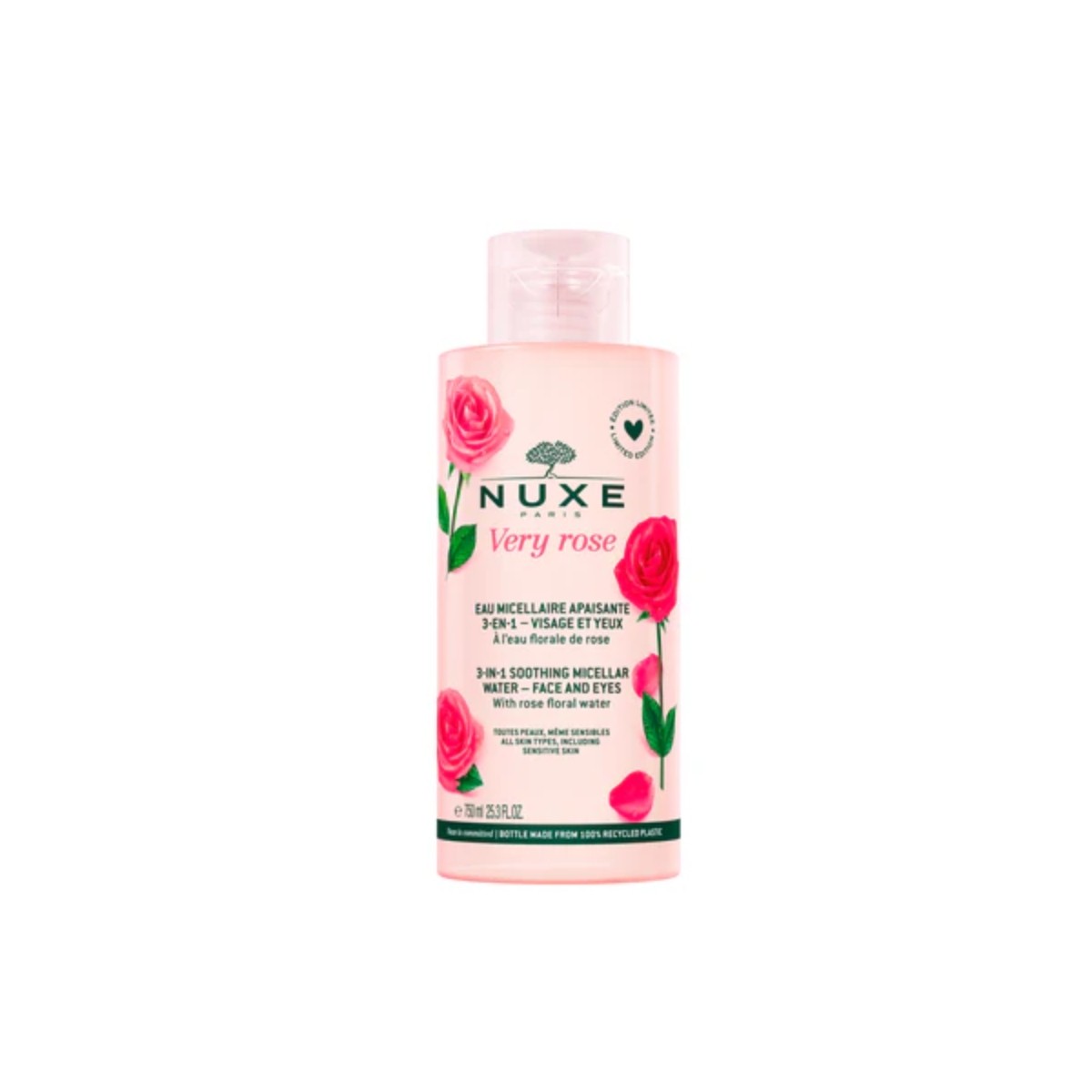 NUXE Very Rose Agua Micelar Calmante 3-en-1 750ml